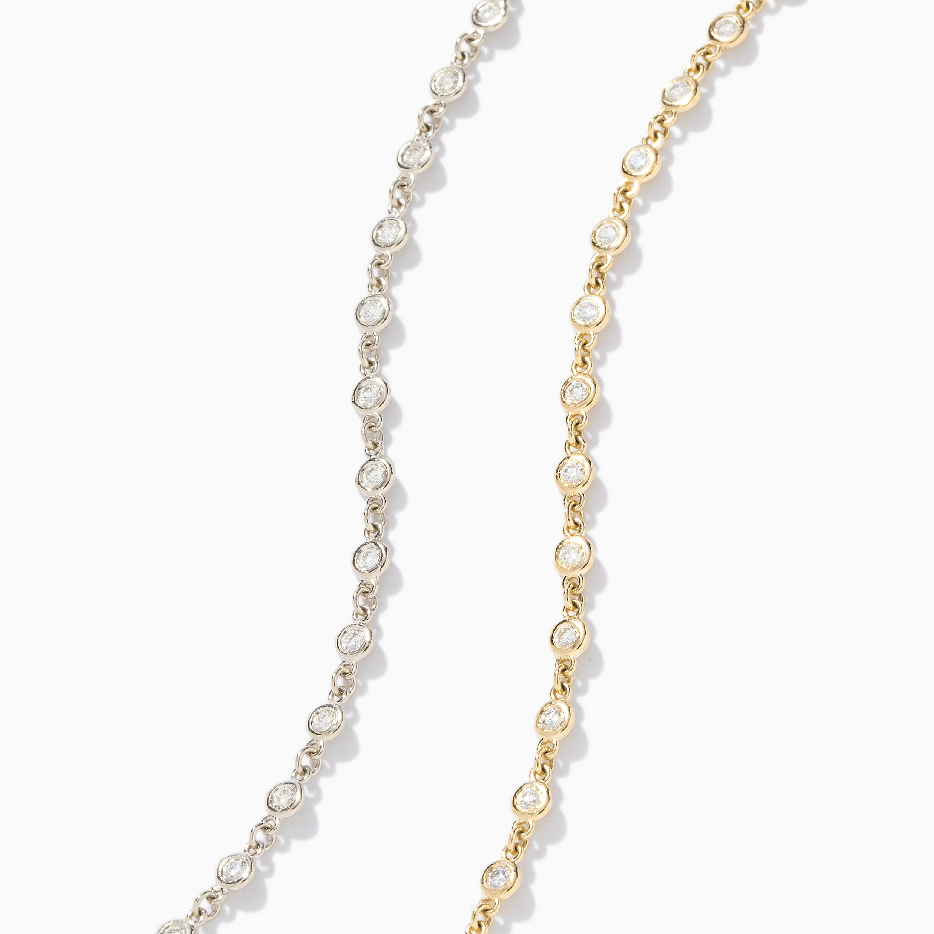 The Dainty Diamond Eternity Necklace - Image 3