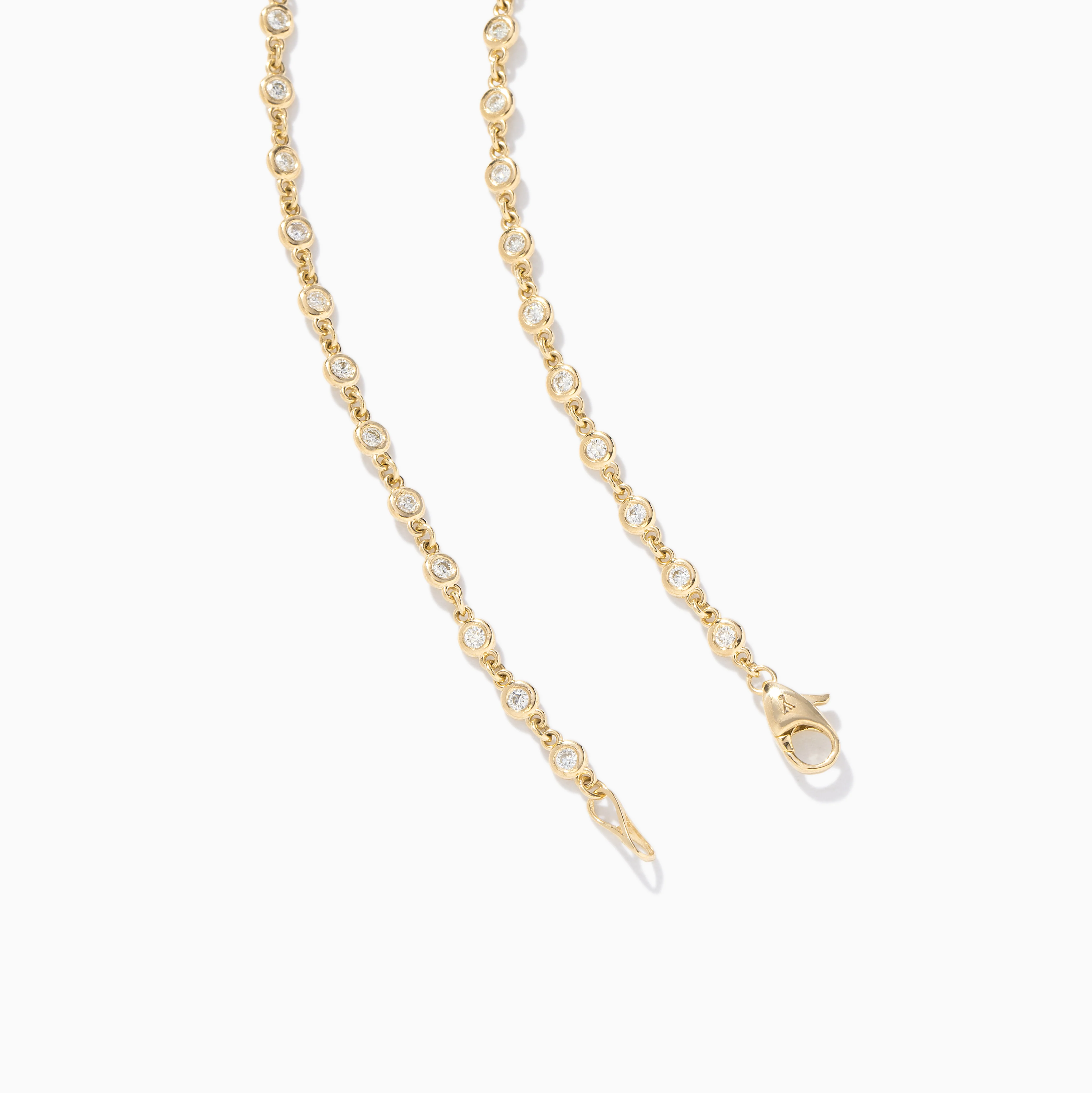 The Dainty Diamond Eternity Necklace - Image 5