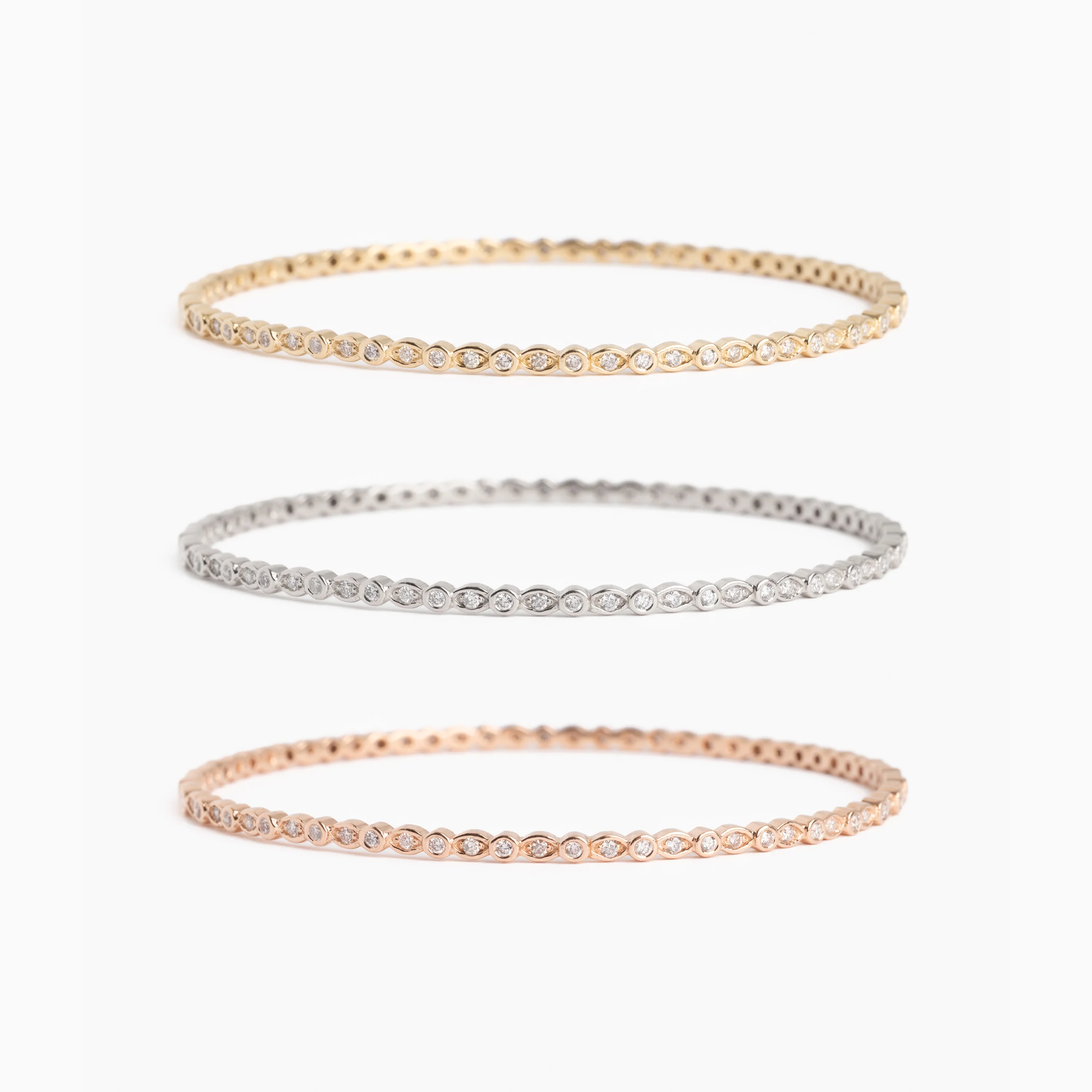 The Diamond Eternity Bangle - Image 3