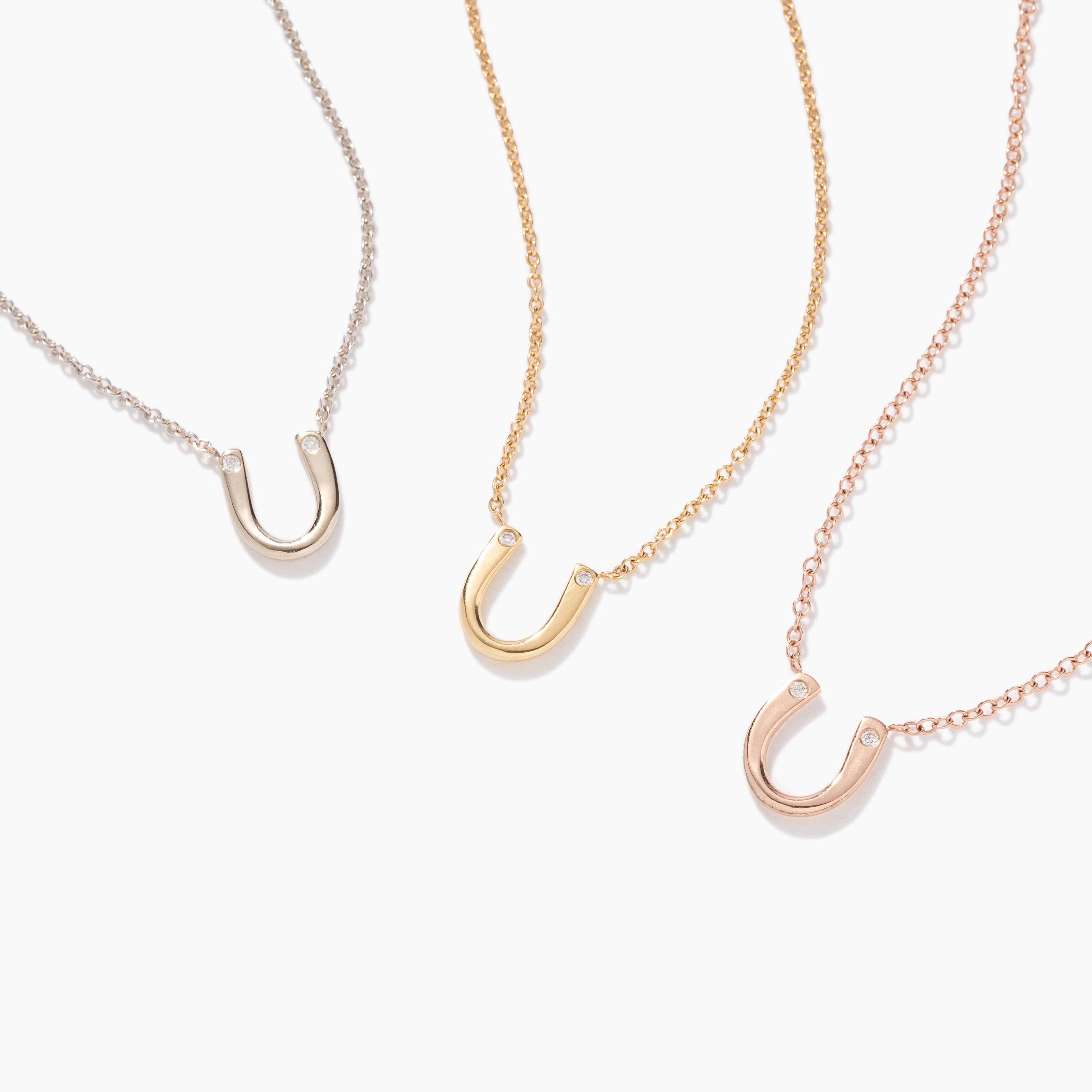 The Diamond Horseshoe Necklace - Image 5