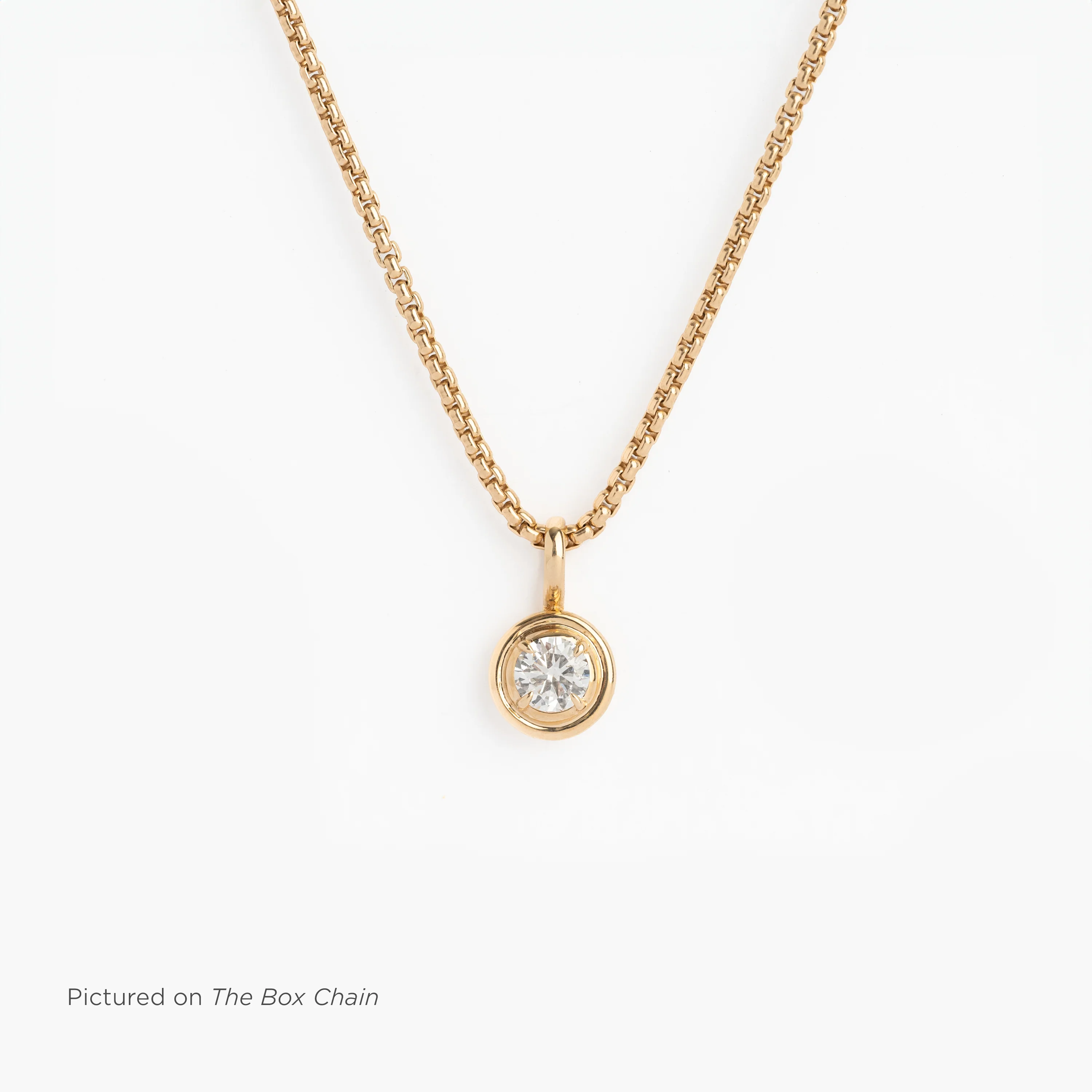 The Half Carat Diamond Pendant - Image 3