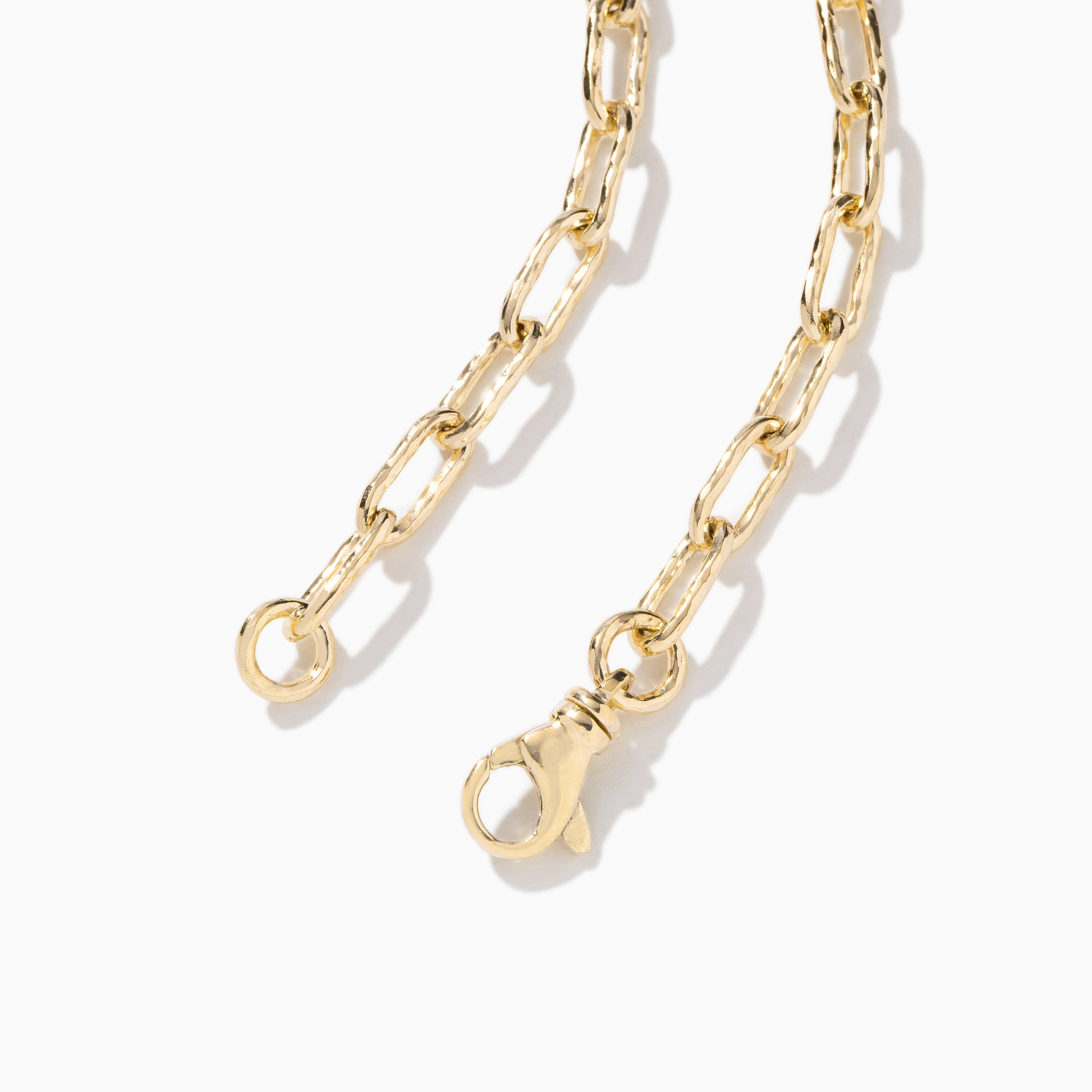 The Hammered Chain Link Necklace - Image 4