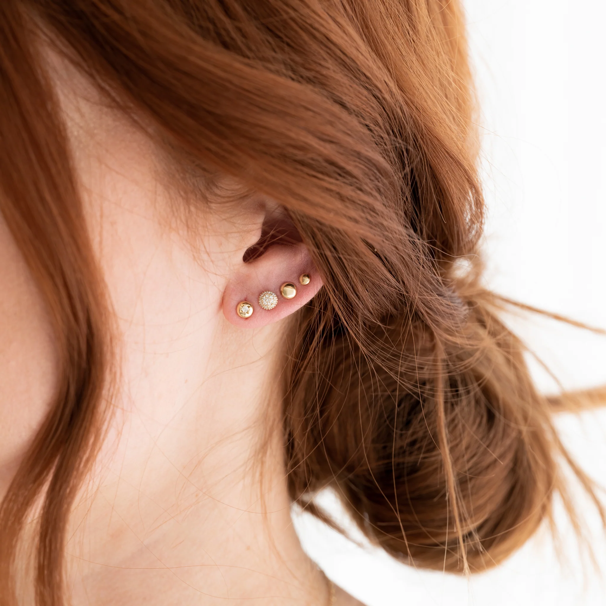 The Mini Gold Studs - Image 4