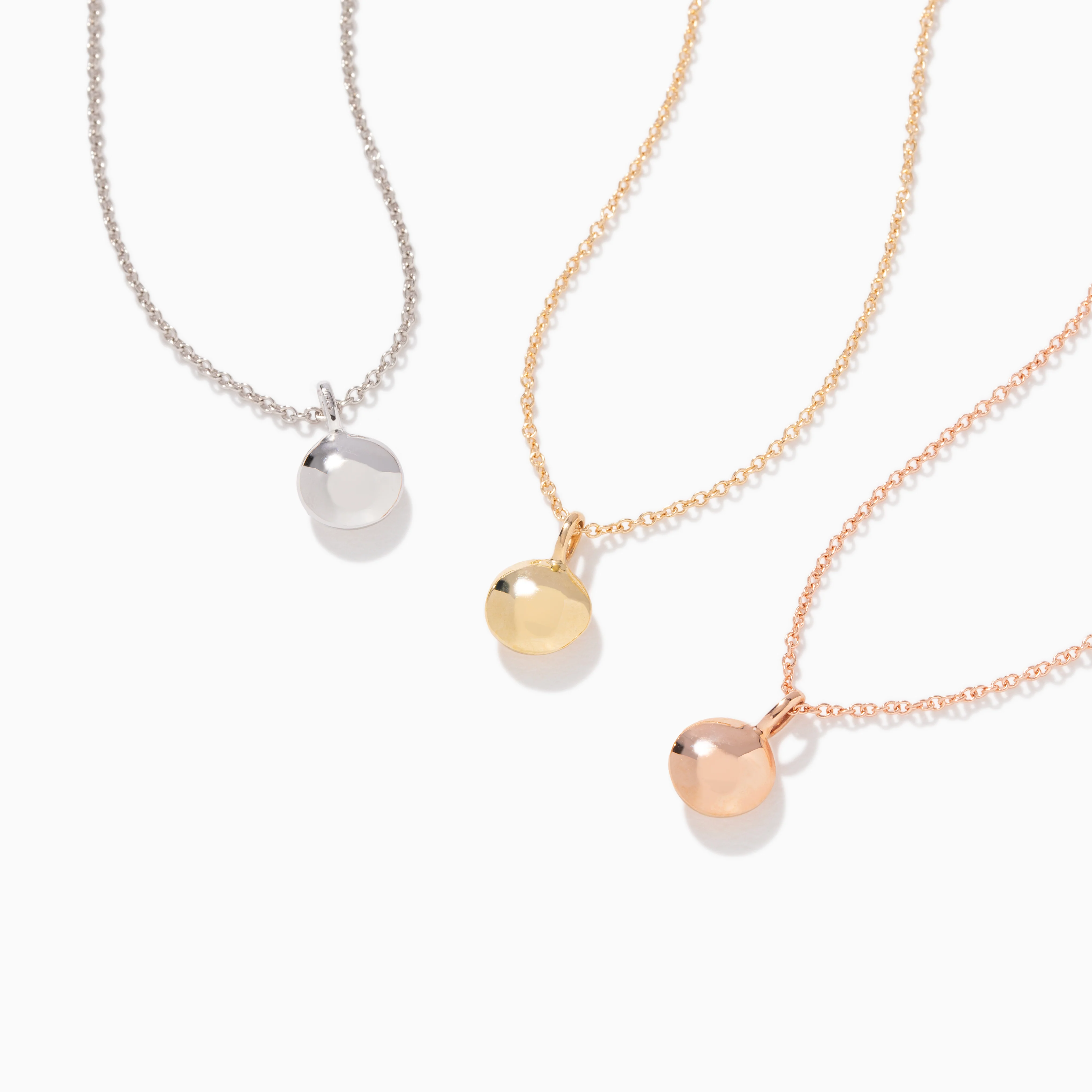 The Mini Puff Pendant Necklace - Image 4