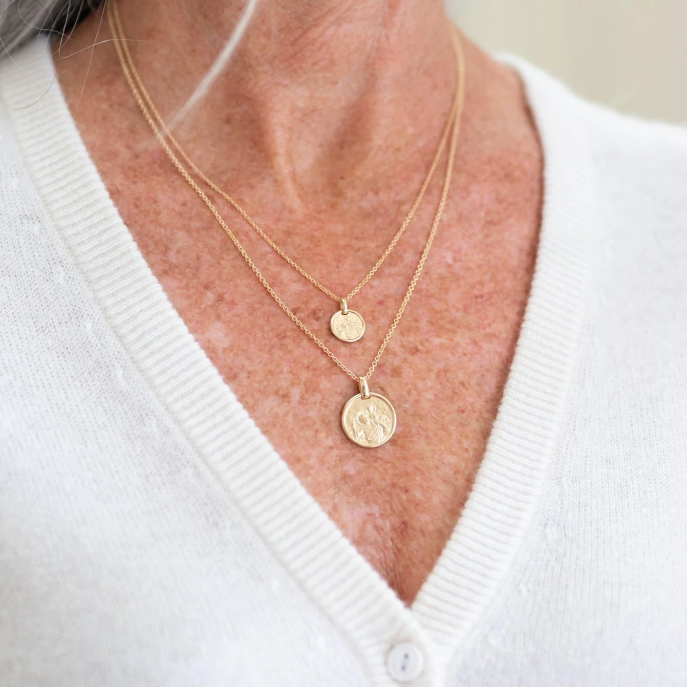 The Small St. Christopher Medallion - Image 8