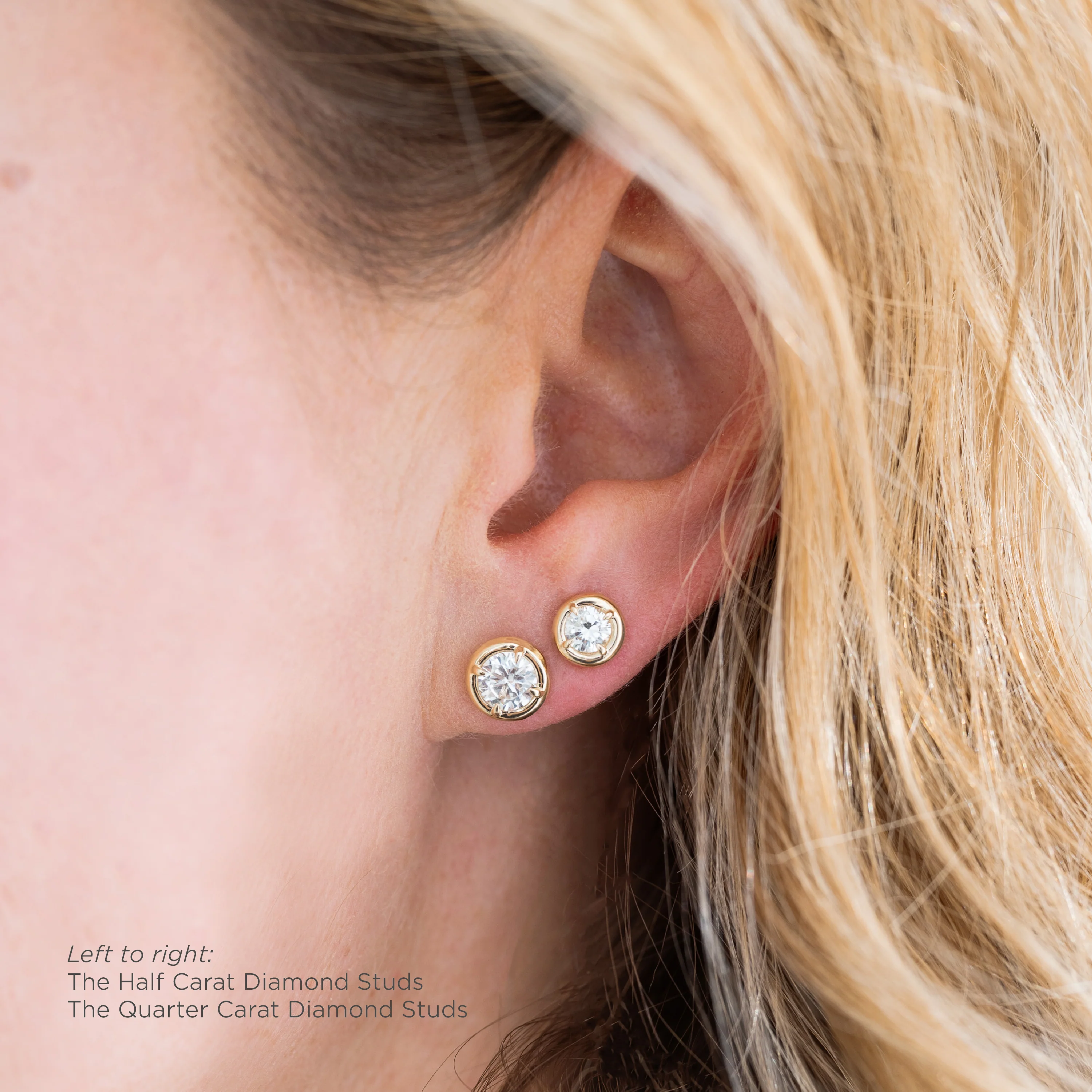 The Quarter Carat Diamond Studs - Image 3