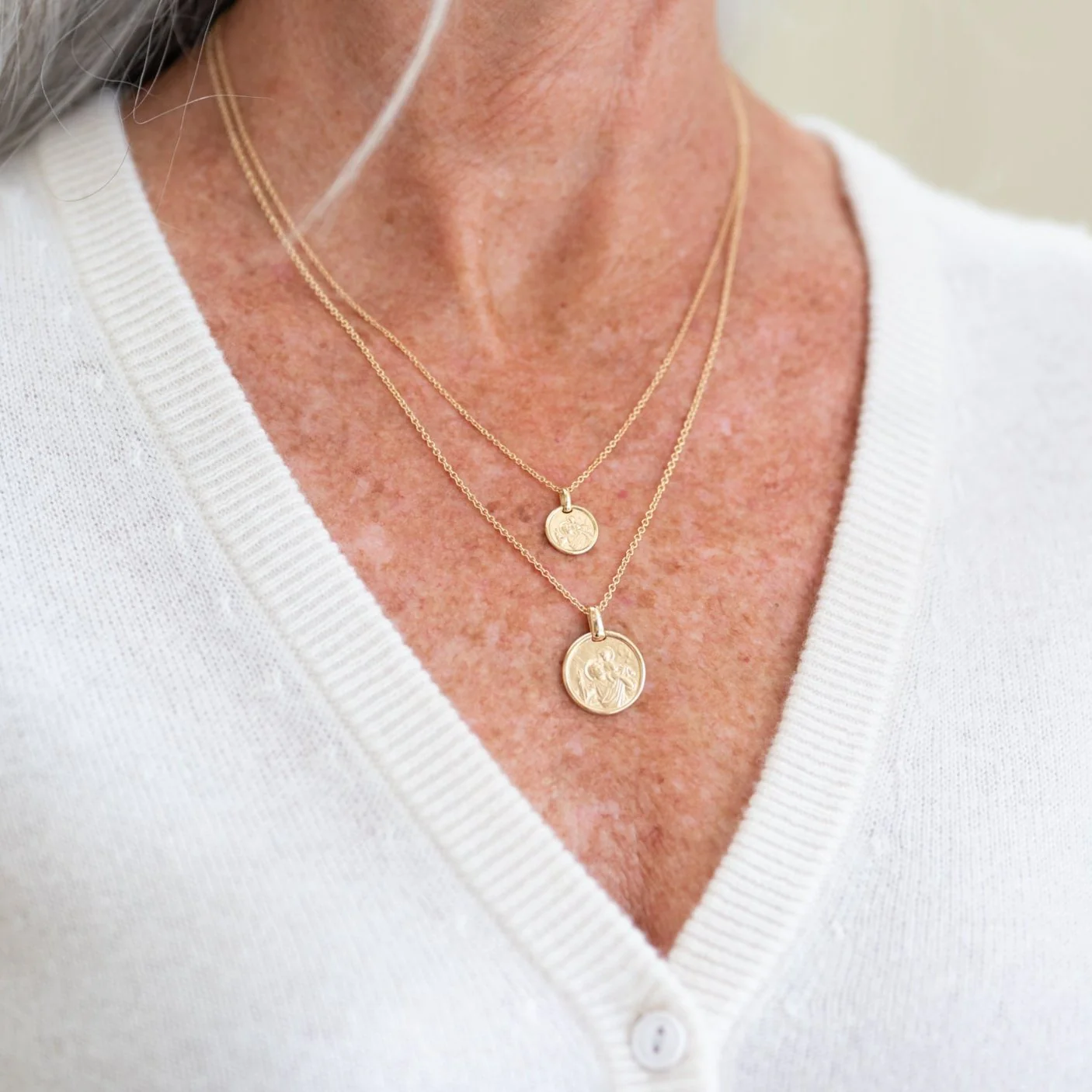 The Large St. Christopher Medallion - Image 5