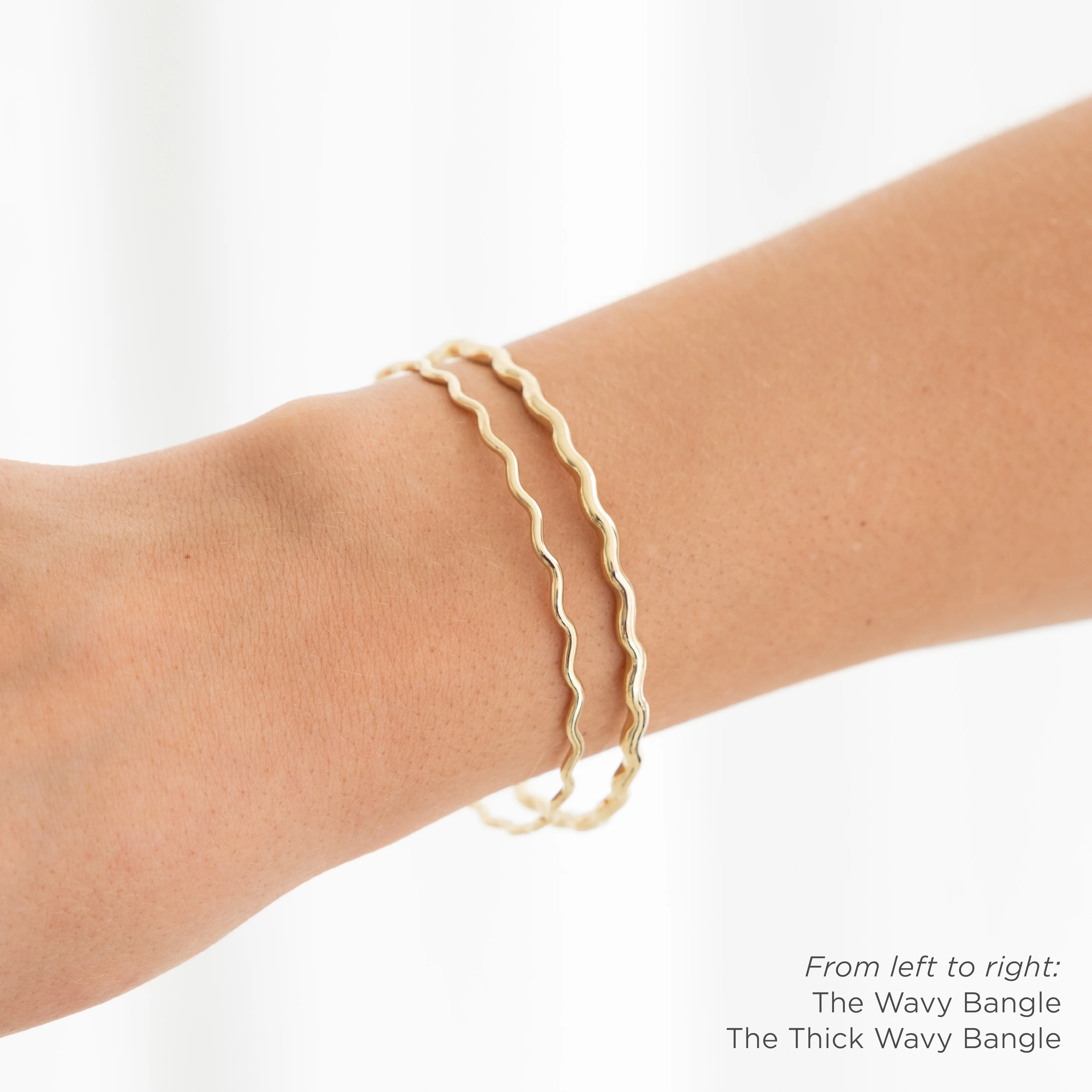 The Thick Wavy Bangle - Image 4